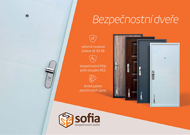 Bezpečnostní dveře Sofia