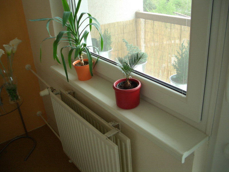 Vnitřní parapety