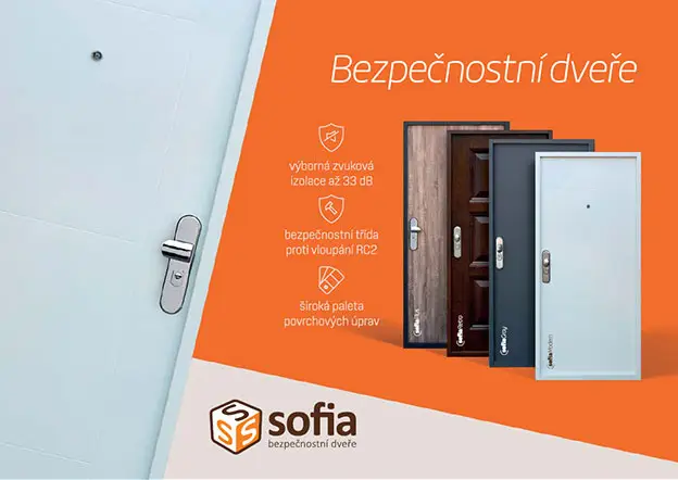 Bezpečnostní dveře Sofia